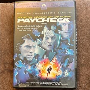 Paycheck Special Collector's Edition DVD